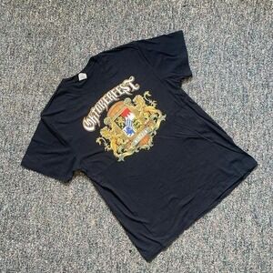 Stedman Oktoberfest Munchen Graphic T-Shirt Mens XL Black‎ ST2100 Munich Germany